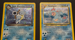 Pokemon Dark Blastoise 3/82 Team Rocket & Feraligatr 5/111 Neo Genesis - Holos - Image 3