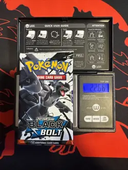 22.66g Heavy - Pokemon TCG S&V - Black Bolt Booster Pack! Semi GOD U - Image 1
