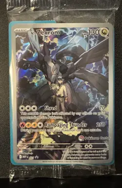 N's Zekrom #31 Promo Ascended Hero's ETB Pokemon Center Sealed - Image 1