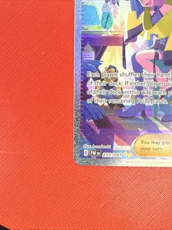 Pokemon Iono 237/091 SV: Paldean Fates Full Art Holo Special Illustration Rare - Image 5
