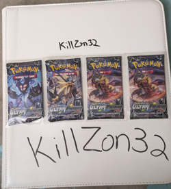 23 Sealed Pokemon TCG Packs – Japanese GX + English Sun & Moon, XY, Hidden Fates - Image 2