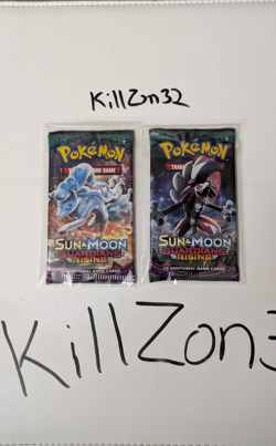 23 Sealed Pokemon TCG Packs – Japanese GX + English Sun & Moon, XY, Hidden Fates - Image 5