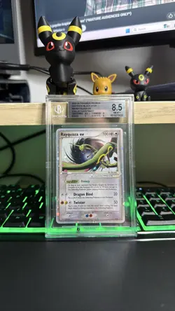 2006 Pokemon Black Star Promos #39 Rayquaza EX Holo BGS 8.5 - Image 1