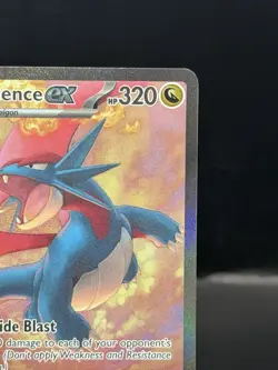 2025 Pokemon TCG Salamence EX Full Art Holo Journey Together 187/159 NM - Image 3