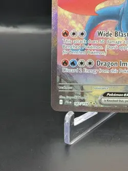 2025 Pokemon TCG Salamence EX Full Art Holo Journey Together 187/159 NM - Image 4