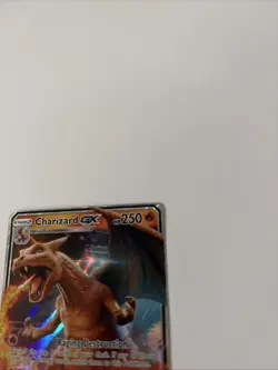 Pokemon TCG Charizard GX SM195 Detective Pikachu Promo Holo LP - Image 4