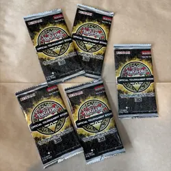 5 Yugioh OTS Tournament Pack 30 OP30 FACTORY SEALED Packs - Image 1