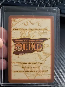 BANDAI One Piece Hyper Battle NAMI SCARCE C75 EARLY CARD VINTAGE LUFFY CREW - Image 2