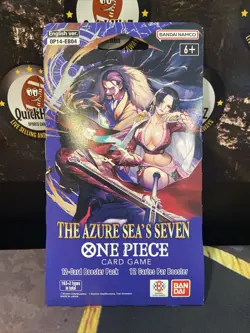 One Piece TCG: The Azure Sea's Seven Sleeved Booster OP-14 English, Fast Ship! - Image 1