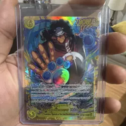 One Piece TCG Bartholomew Kuma SEC Holo OP12-119 - Image 1