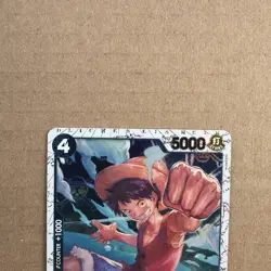 Monkey D Luffy Jolly Roger Foil P-055 Premium Booster The Best - One Piece (A1) - Image 2