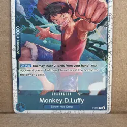 Monkey D Luffy Jolly Roger Foil P-055 Premium Booster The Best - One Piece (A1) - Image 3