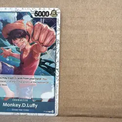 Monkey D Luffy Jolly Roger Foil P-055 Premium Booster The Best - One Piece (A1) - Image 4