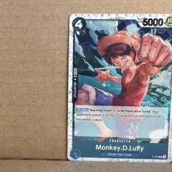 Monkey D Luffy Jolly Roger Foil P-055 Premium Booster The Best - One Piece (A1) - Image 5