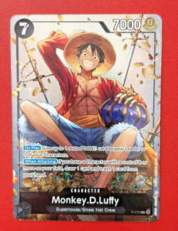 One Piece Monkey D. Luffy P-075 English Promo Tin Set Vol 2 Exclusive - Image 2