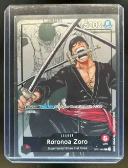 2022 One Piece Romance Dawn Roronoa Zoro Leader #OP01-001 - Image 1