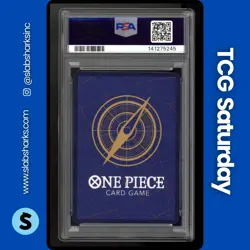 2023 ONE PIECE OP05 1ST ANNIVERSARY SIGNATURE #ST01-012 MONKEY. D. LUFFY PSA 10 - Image 2