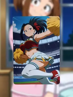 Momo Yaoyorozu My Hero Academia Anime Waifu Sexy Goddess Doujin Lewd Hentai Card - Image 1