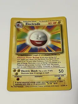 Electrode 21/102 - Shadowless RARE - Base Set - Pokemon Card - LP - Vintage - Image 5