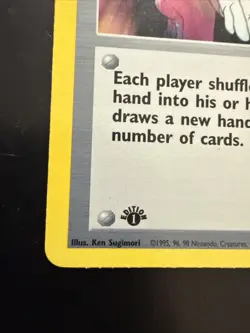 Pokemon TCG Sabrina’s Gaze 1st Edition Trainer Card Gym Heroes 125/132 Common - Image 5