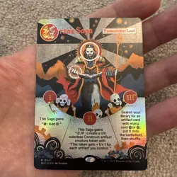 Foil MtG URZA'S SAGA Secret Lair Encyclopedia Single Card Magic The Gathering - Image 1