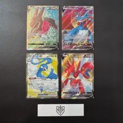 Pokemon TCG - Full Art Pokemon 4-Card Lot - Ultra Rare Holo - NM - Image 1