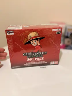 One Piece OP-13 Carrying On His Will Booster Box New Sealed 🚚 Next Day Ship - Image 1