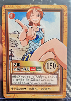 BANDAI One Piece Hyper Battle NAMI SCARCE S369 EARLY CARD - Image 1