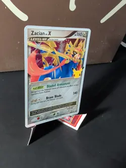Zacian LV. X SWSH135 SWSH: Sword & Shield Promo Cards Holo - Image 3