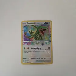 Rayquaza 138/185 Sword & Shield Vivid Voltage Rare Card Near Mint Condition - Image 1