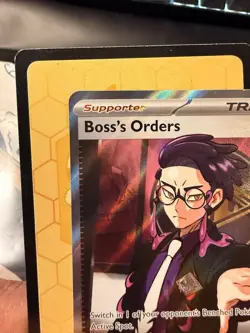 Pokemon Boss's Orders Trainer-Supporter Full Art Ultra Rare Holo Card 256/217 - Image 3