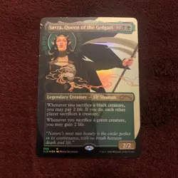 Savra, Queen of The Golgari Secret Lair Foil 500 NM+ Unplayed Magic MTG Card - Image 1