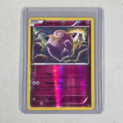 Clefairy Reverse Holo Pokemon TCG XY BREAKpoint 2016 Common Card 81/122 NM/M - Image 1