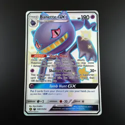 Banette GX SV61/SV94 Pokemon Hidden Fates Holo Full Art Card - Image 1