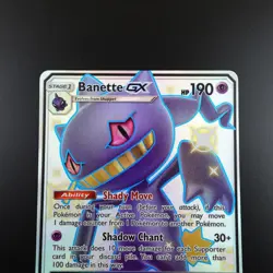 Banette GX SV61/SV94 Pokemon Hidden Fates Holo Full Art Card - Image 2