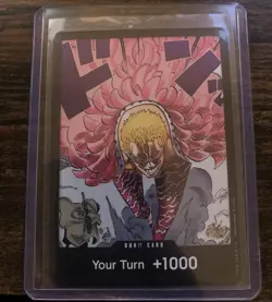 One Piece Card Game - DON!! Card (Doflamingo) Royal Blood Alt Art English Foil - Image 1