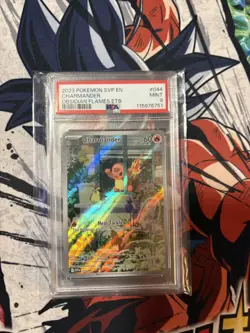 Pokemon TCG Obsidian Flames Charmander Promo Card SVPEN044 PSA 9 - Image 1