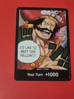 One Piece TCG DON!! Card Alt Art OP13 Carrying On His Will – NM HOLO FOIL - Image 1