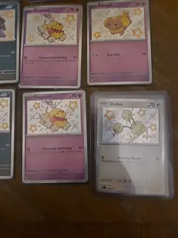 Pokemon TCG Baby Shinny Collectible Card Lot 15 Total - Image 2