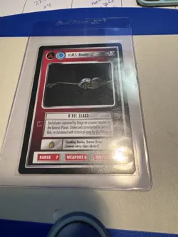 Star Trek CCG - The Motion Pictures - Rare Card - HMS Bounty (Klingon) Dual TMP - Image 1