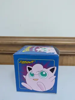 Pokemon Card Jigglypuff 23K Gold Plated 1999 Burger King in Box With Ball. - Image 2