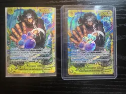 3 Kuma Cards- 2 Alt Arts & 1 SEC Alt Art Legacy Of The Masters - Image 2
