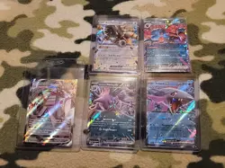 Lot Of 5 Pokemon Cards Vmax Ex - Image 1