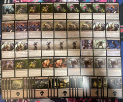 MTG - BLACK ELDRAZI INGEST DECK - DREAD DEFILER, BEARER OF SILENCE, DESOLATION ~ - Image 1