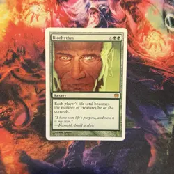 Magic The Gathering 9th Edition Biorhythm MTG TCG CCG Ninth MP #4 - Image 1