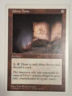Jalum Tome - 5th Edition Core Set - Magic the Gathering MTG Nice! - Image 1