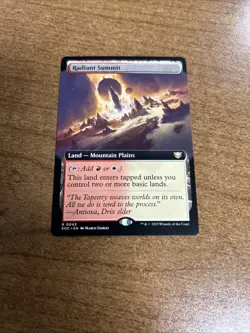 Radiant Summit (Extended Art) Commander: Edge of Eternities Regular NM-M - Image 1