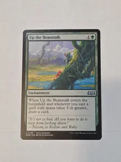 Magic The Gathering Up the Beanstalk 0195 Wilds of Eldraine 2023 MTG - Image 1