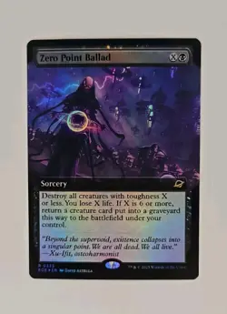 MTG Edge of Eternities - Zero Point Ballad - Extended Art - Foil - Image 1
