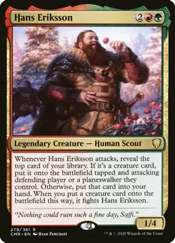 MTG Hans Eriksson Commander Legends 279/361 Regular Rare - Image 1
